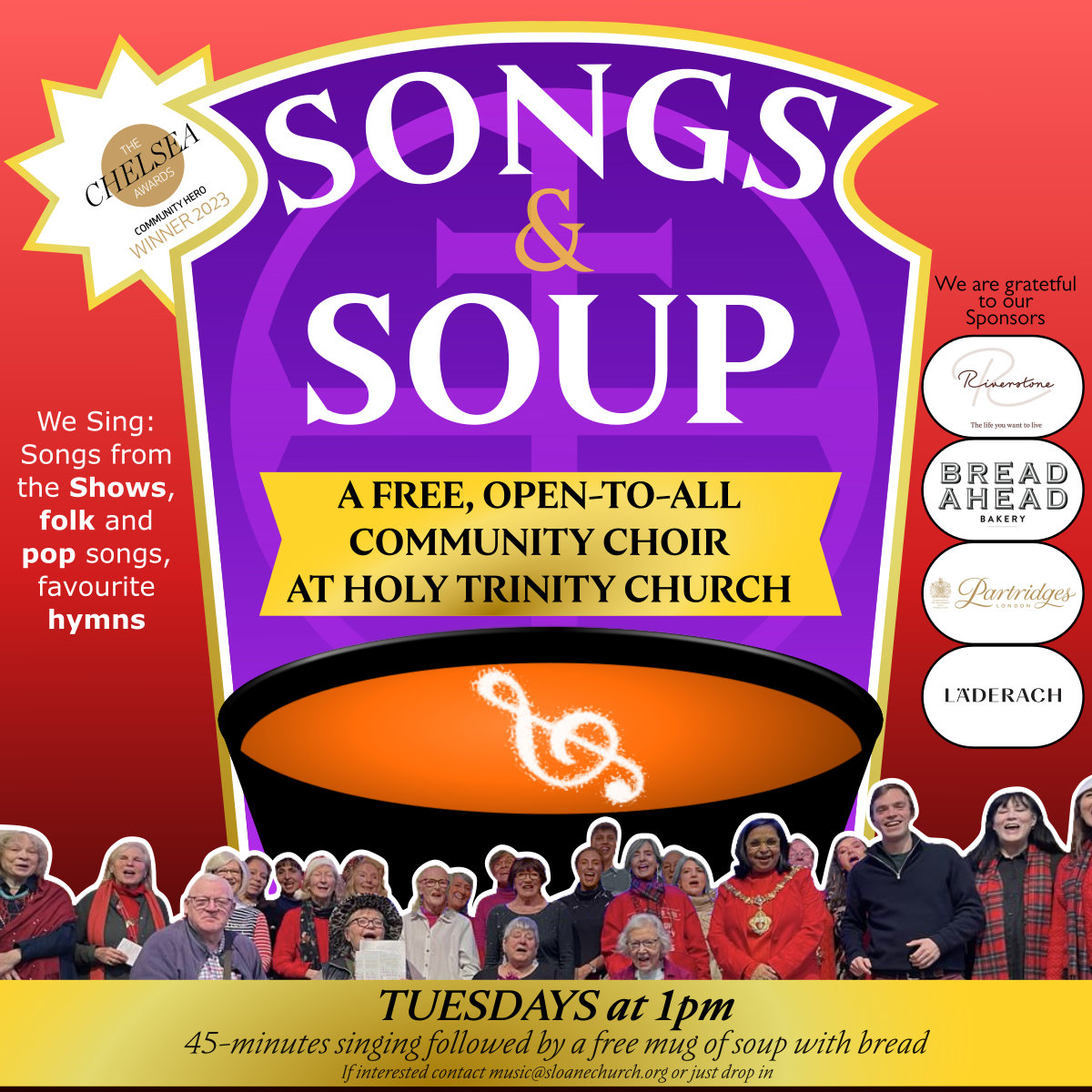 Songs and Soup banner